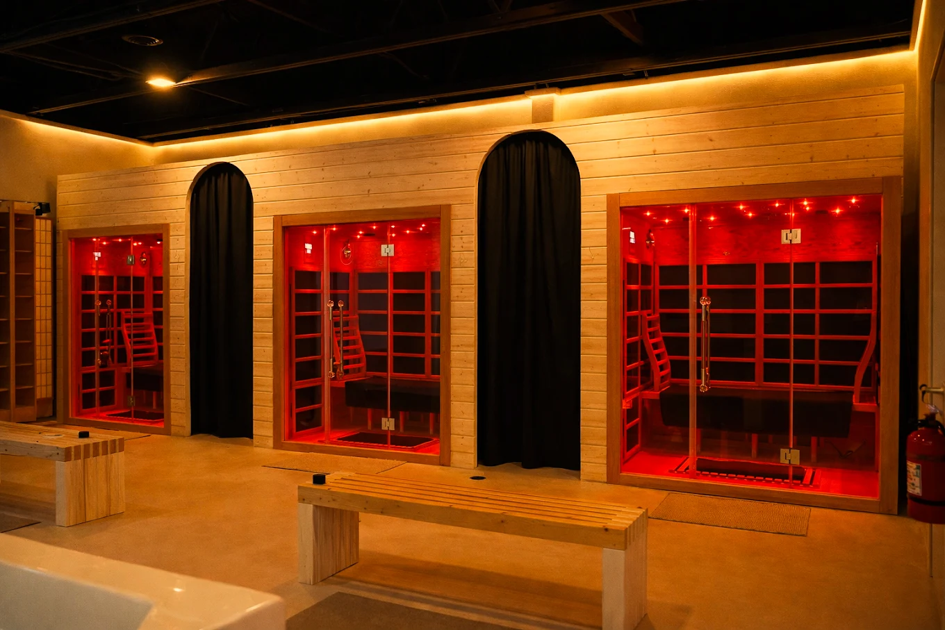 Infrared sauna